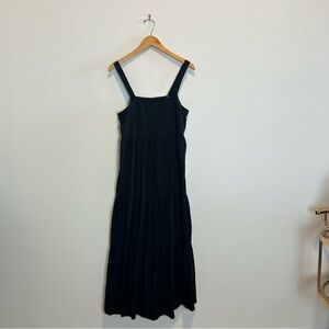 The Drop Black Maxi Dress